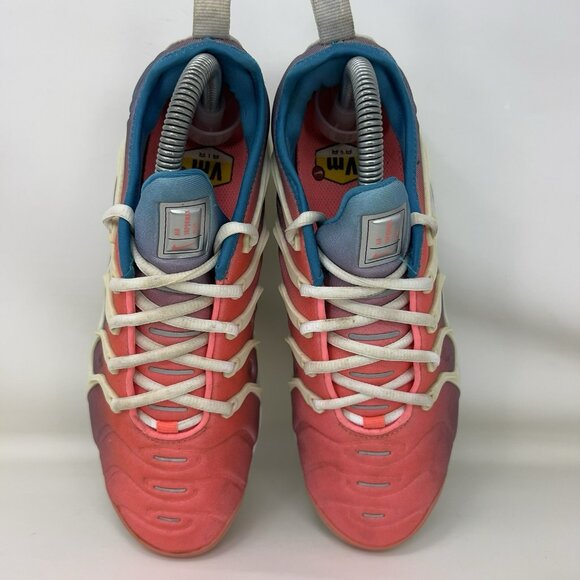 Nike Air Vapormax Plus Shoes Pink Blue White  Women’s Size 7 - Picture 5 of 7